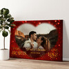 Personalized canvas print Our Great Love