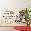 Tiger Love Personalized mural