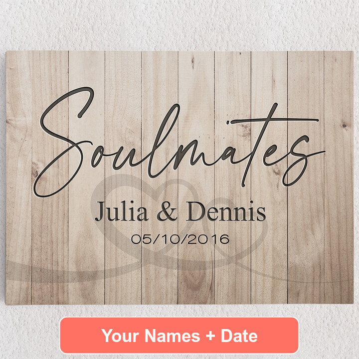 Personalized Canvas Soulmate