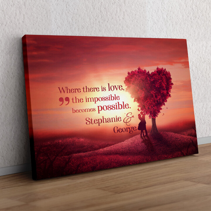 Personalized gift Love Tree