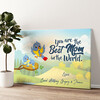 Personalized canvas print The Best