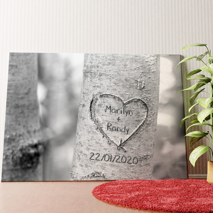 Tree Heart Personalized mural