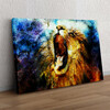 Personalized gift Lion Abstract