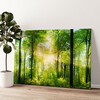 Personalized canvas print Summer Forest