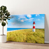 Personalized canvas print Lighthouse On Sylt