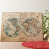 World Map Personalized mural