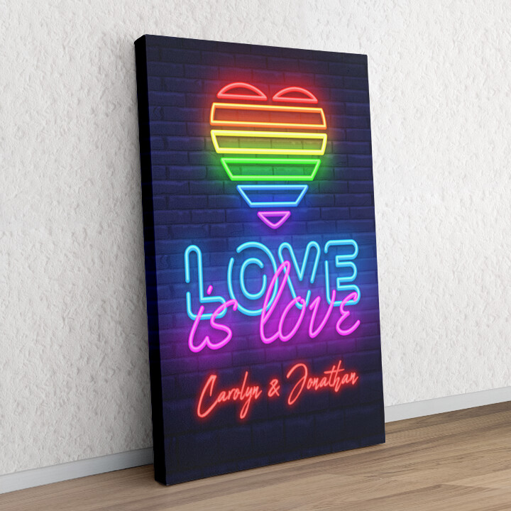 Personalized gift Love Is Love