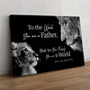 Personalized gift Lion Father (landscape Format)