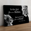 Personalized gift Lion Mother (landscape Format)