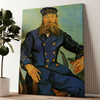 Personalized canvas print Portraits Of The Postman
