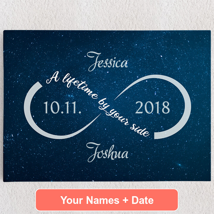 Infinite Love - Personalized Canvases | Canvaso.com