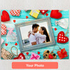 Personalized Canvas Background: Heart To Heart