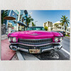 Personalized Canvas Cadillac Oldtimer