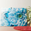 Blue Chrysanthemum Personalized mural