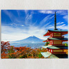 Personalized Canvas Fujiyoshida Pagoda Japan