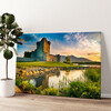 Personalized canvas print Ross Castle Ireland