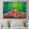 Personalized mural Bamboo Grove