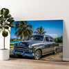Personalized canvas print Dodge Oldtimer