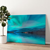 Personalized canvas print Northern Lights