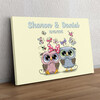 Personalized gift Love Owls