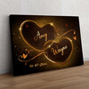 Personalized gift Sparkling Hearts