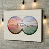 Personalized canvas print Eternity