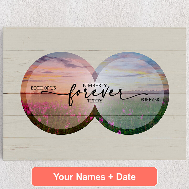 Personalized Canvas Eternity