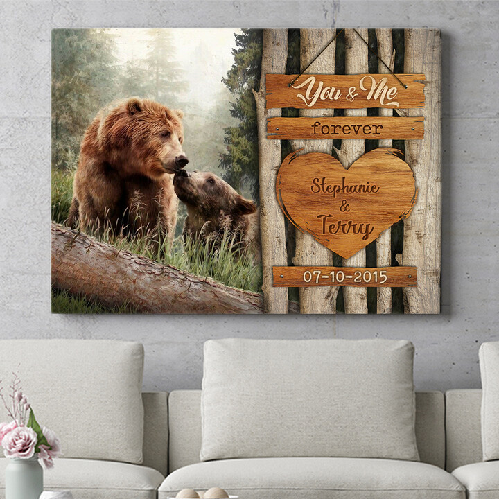 Personalized gift Bear Love