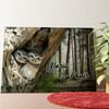Personalized mural Owl's Nest
