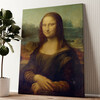 Personalized canvas print Mona Lisa
