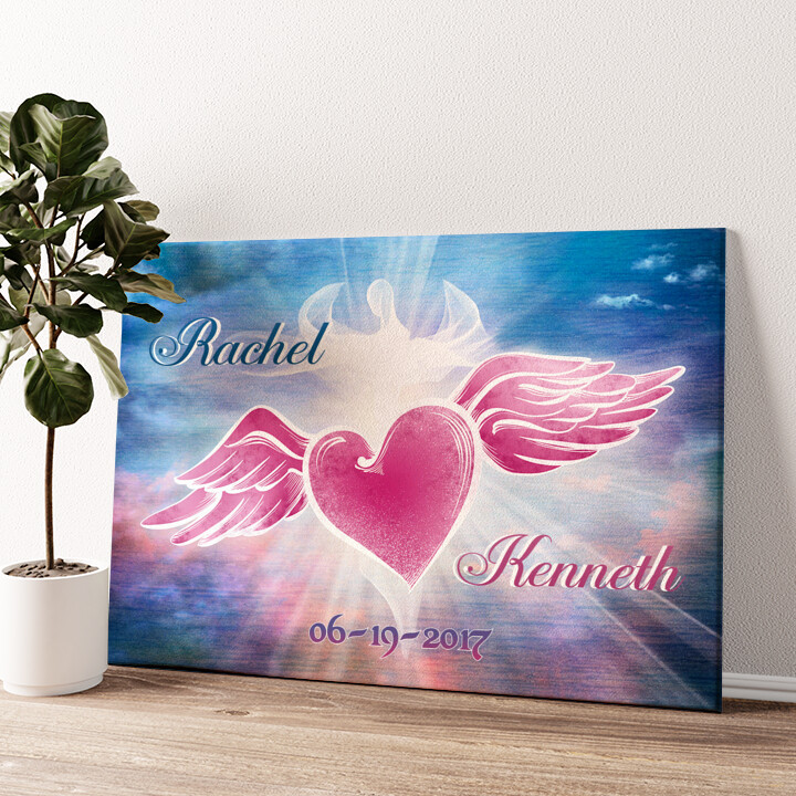 Angel Heart Personalized mural