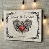 Personalized canvas print Dragon's Heart
