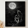 Personalized canvas print Wolf Life