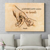 Personalized mural Father's love