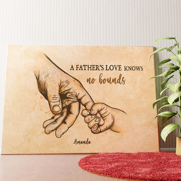 Personalized mural Father's love