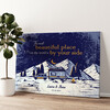 Under The Night Sky Personalized mural