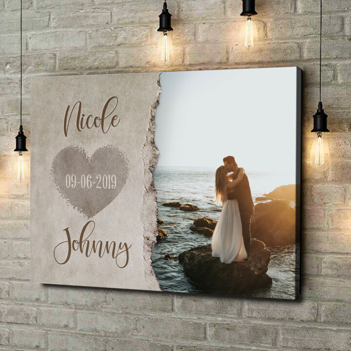 Personalized canvas print Lasting Memory