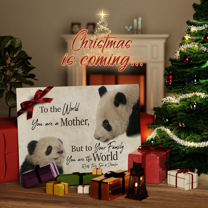 Canvas Gift Mother Panda