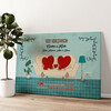 Home With Heart Personalized mural