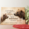Bear Mother Personalized mural