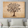 Personalized mural Family Tree