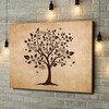 Personalized canvas print Family Tree