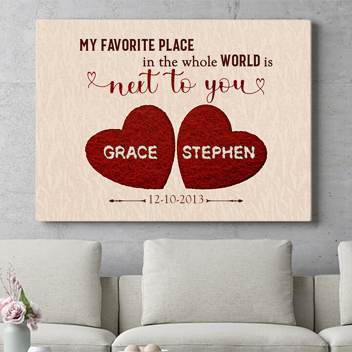 Personalized gift Favorite Spot