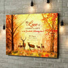 Personalized canvas print Family Blessing