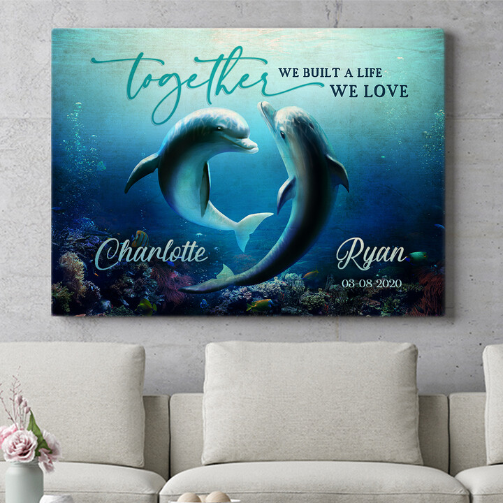 Personalized mural Ocean Of Love