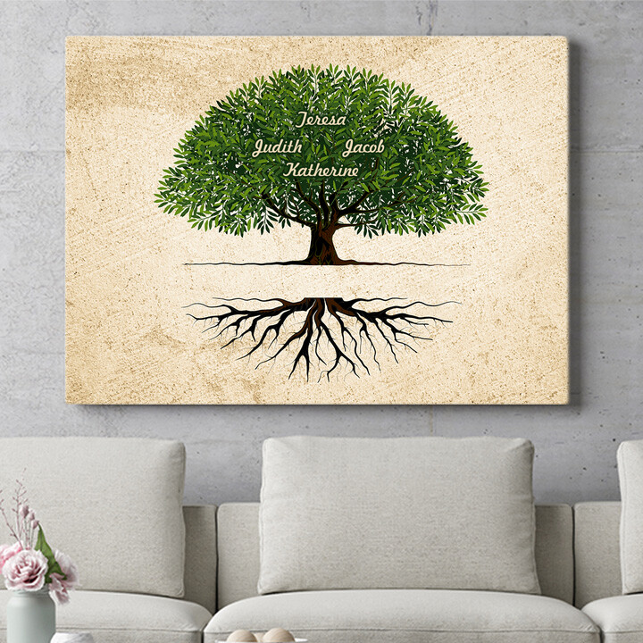 Personalized gift Family Roots