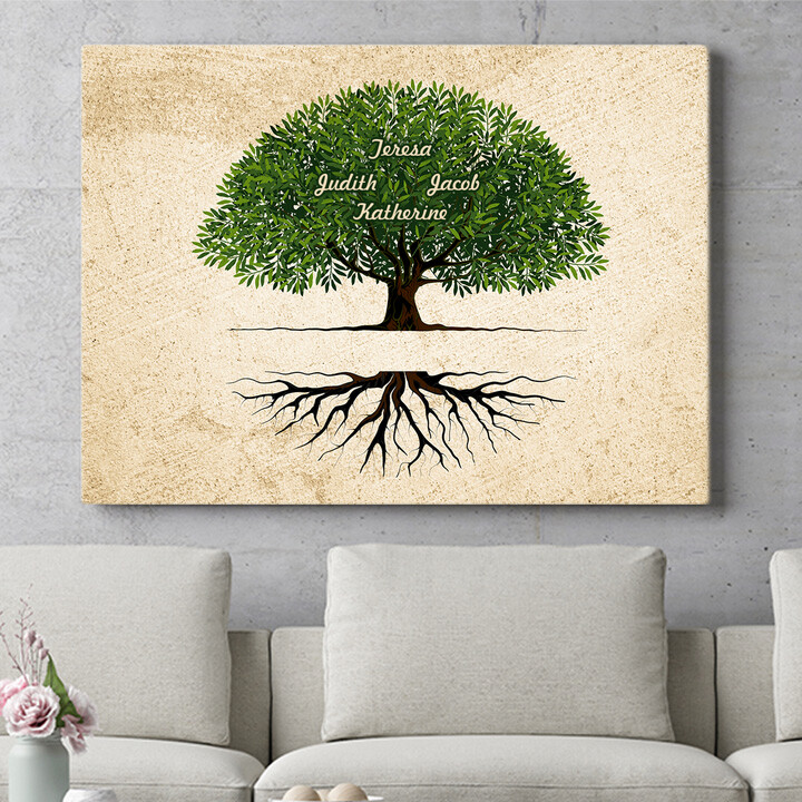 Family Roots Design Family Roots - Personalized Canvases | Canvaso.com