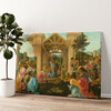 Personalized canvas print  Adoration Of The Magi