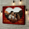 Personalized canvas print Our Great Love