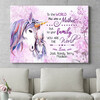 Personalized mural Unicorn Mother